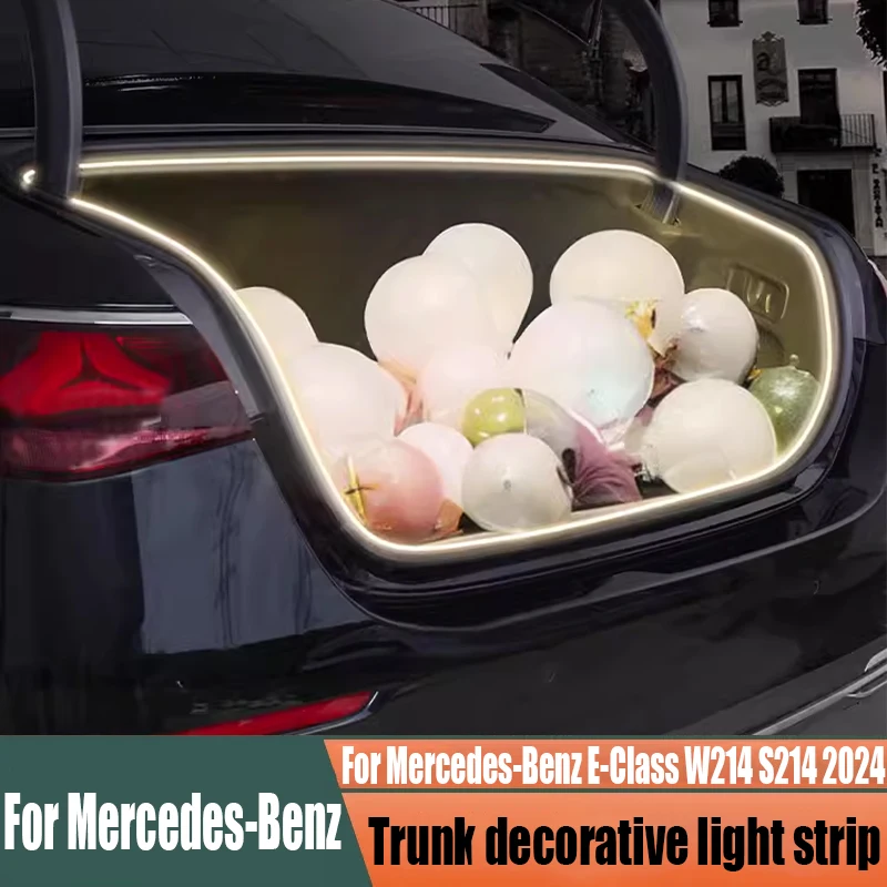 

Specialized trunk decorative lights modified car interior accessories For Mercedes-Benz E-Class W214 S214 2024