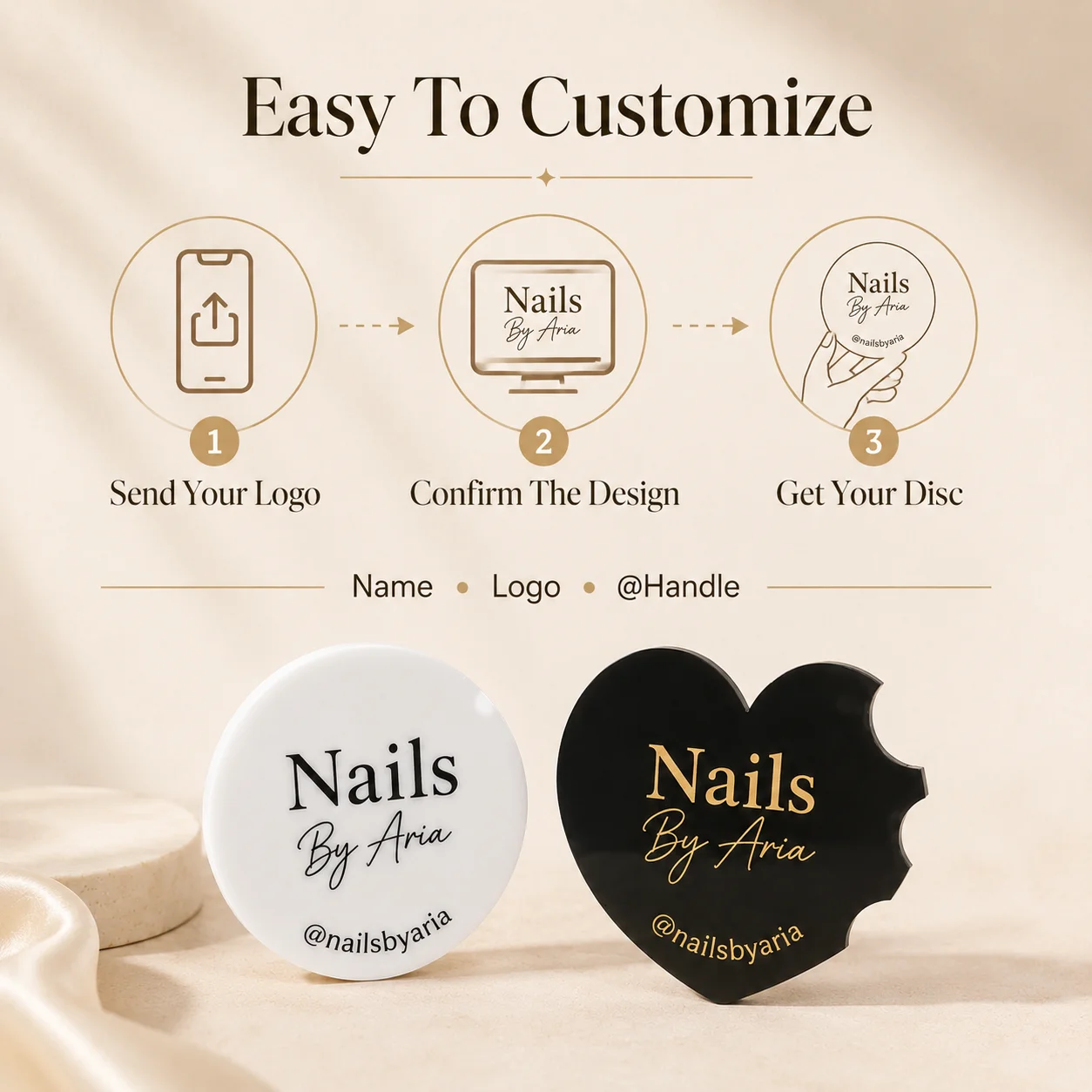 Placa Personalizada Nailfie: T - Nail Art Foto avaliação e preço
