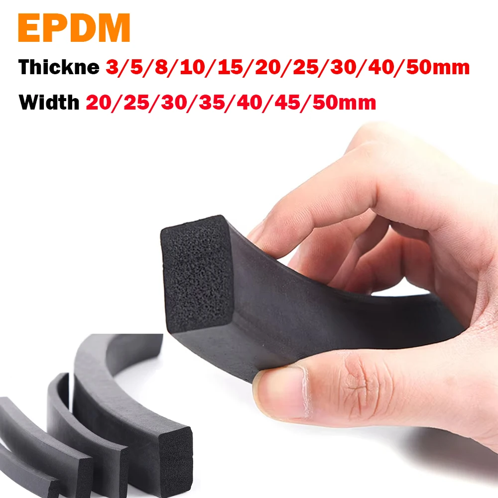 Black Epdm Rubber F…