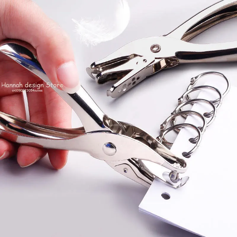 

3/6 мм ручной дырокол с одним отверстием, металлический дырокол, инструменты для скрапбукинга, серьги, ожерелья, карты, школьные канцелярские принадлежности, офисные принадлежности