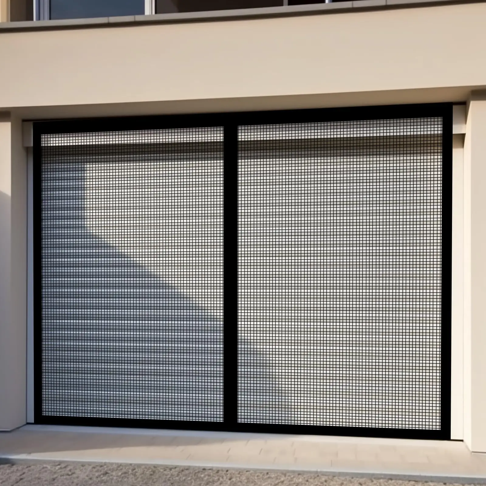 

Magnetic Garage Door Screen 10X8Ft, Durable Fiberglass Garage Hands-Free Doors Sc