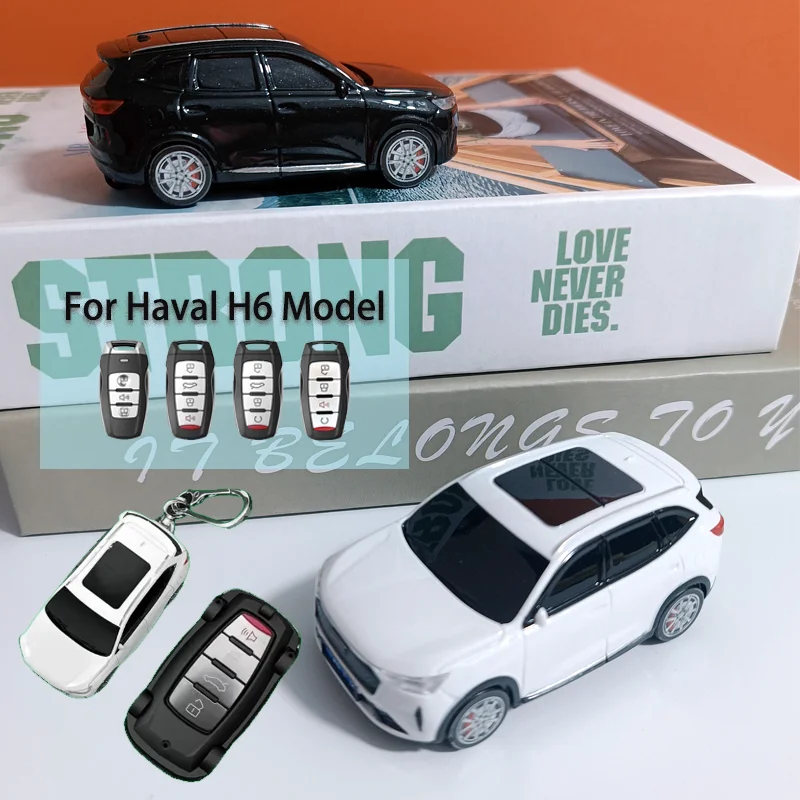 

For Haval H6 Car Model for Great Wall Haval Hover H4 H7 H9 F5 F7 H2S Remote Car Key Case Cover Fob Keychain Keyring Accessories