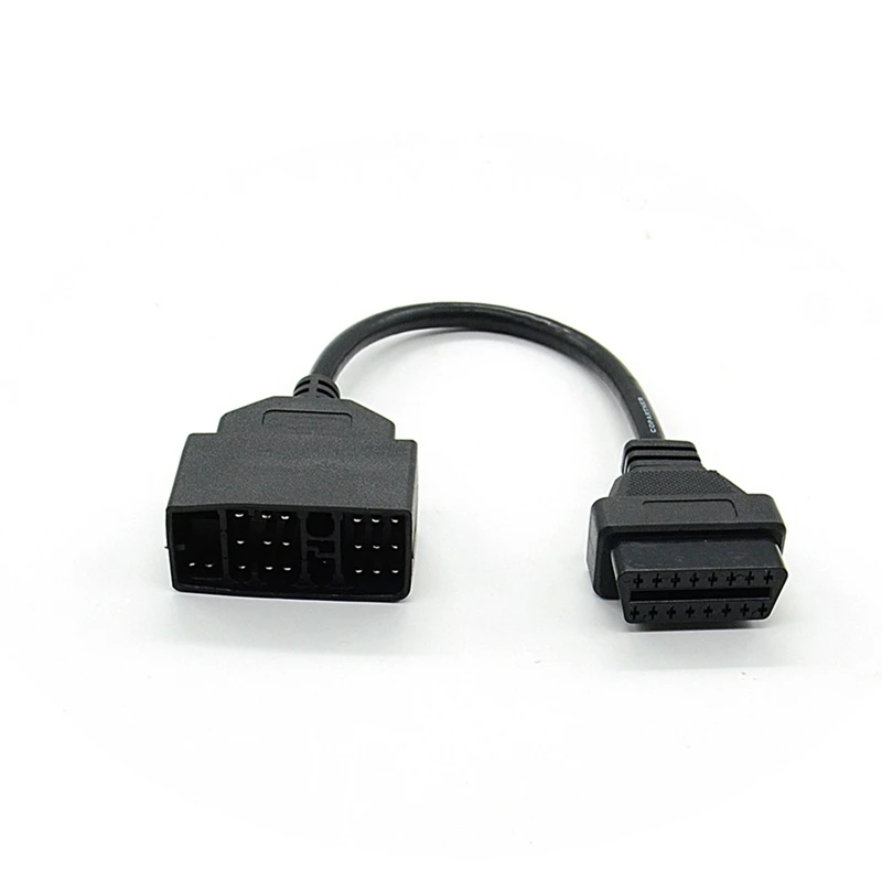 Super Sale 22 Pin to 16 Pin OBD2 Diagnostic Adapter Cable for Toyota 22pin to 16pin OBD to OBD2 Connect Cable
