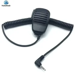 SM-25 PTT Mic Speaker Microphone w/ 3.5mm Audio Jack For YAESU VERTEX VX-3R FT-60R FT1DR FT2DR VX-10 VX-110 VX-150 VX-130 Radio