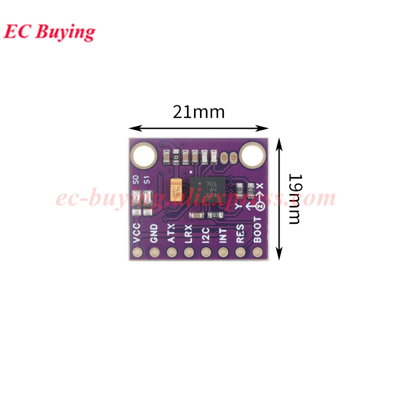 10Pcs/1pc GY BNO080 BNO055 AR VR IMU Nine Axis 9DOF AHRS Sensor Module 9-axis High Accelerometer Gyro Magnetometer virtual 3D