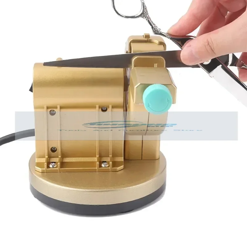 Hair Salon Hairdresser Self - Grinding Scissors Machine Flat Shear Tooth Shear Polisher Tailor Scissors Grinder Tool Sharpener