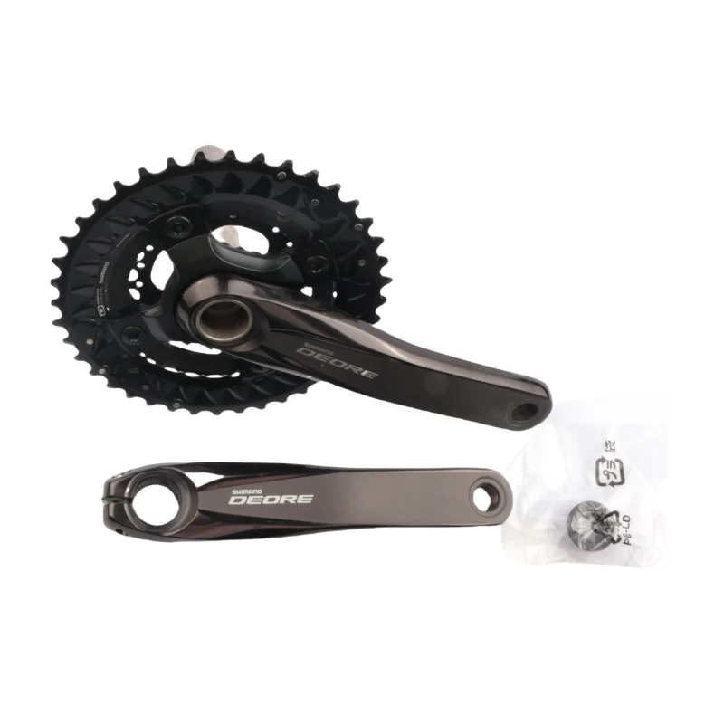 Shimano DEORE M6000 Chainwheel 3x10s دراجة كرانسيت 170 مللي متر 40-30-22T للدراجات الجبلية FC-M6000-3 الأصلي شيمانو اللون الأسود