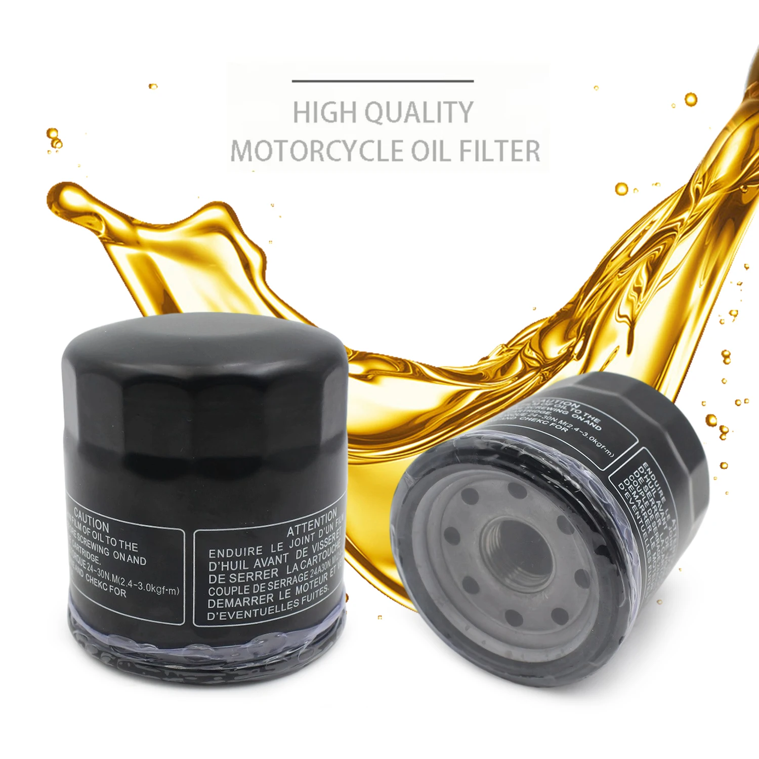 Für HONDA CB1000R CB900F CBF1000F CBF600S CBR1000RR CBR600F CBR600RR CBF600 CBR600 R F RR Motorrad Ölfilter – Detail 9
