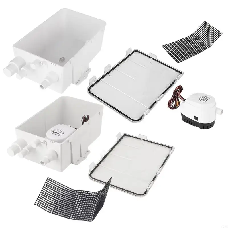 

Модернизации автоматического погружного насоса 750 г / в час с съемным ситечком прозрачной крышкой для портативной дренажной