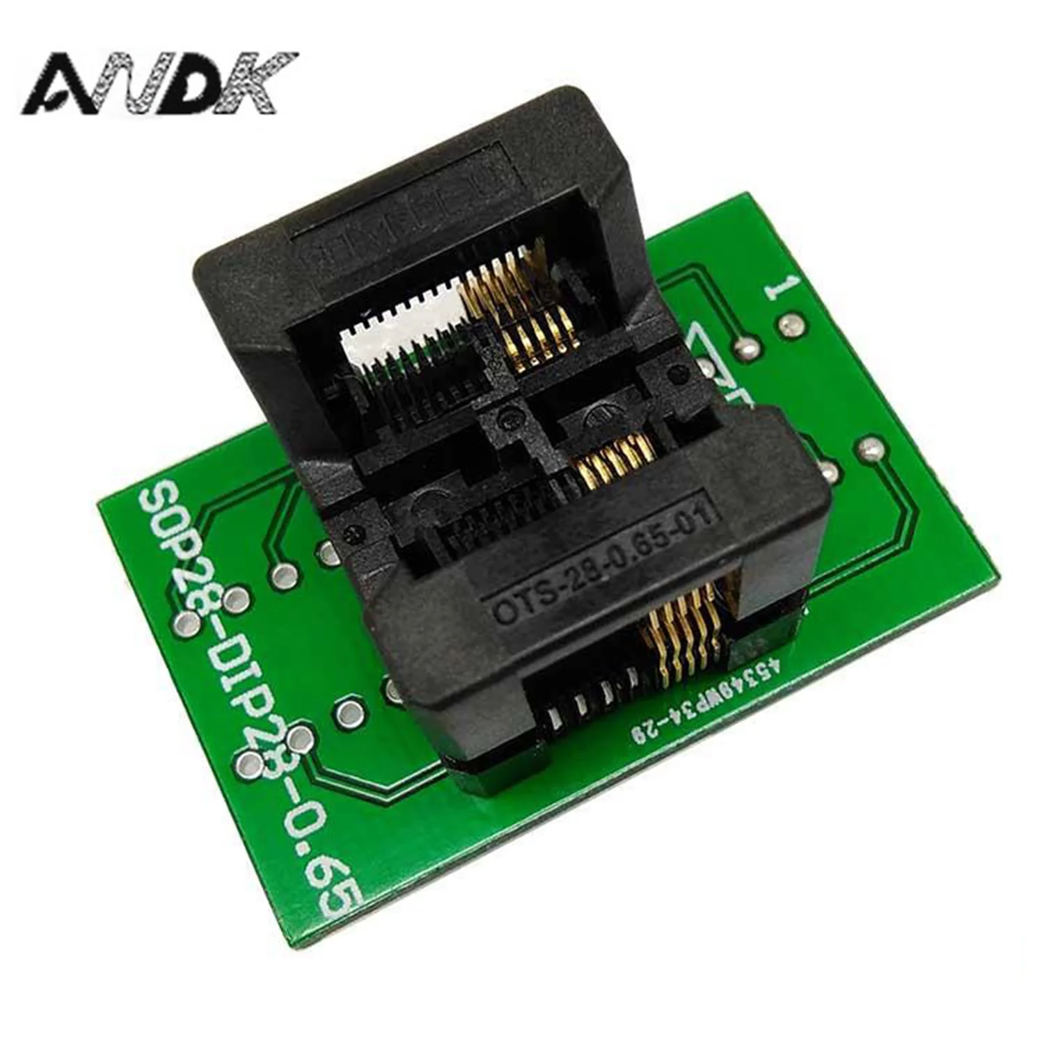 Electronics Sock TSSOP10 SOP10 to dip 10 programming adapter Pitch 0.65mm IC Body Width 4.4mm 173mil open top socket ZIF adapter