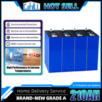 3V 210Ah Sodium-ion Battery Grade A SIB Prismatic Batteries Na ion Battery Rechargeable Cells For RV Solar energy storage system