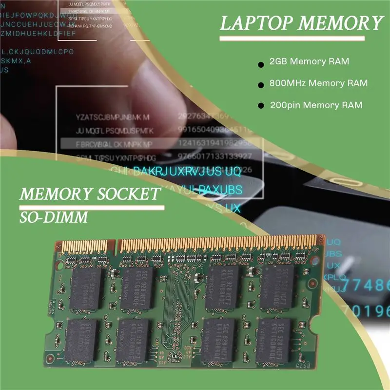 Leading-2GB DDR2 PC2-6400 800Mhz 200Pin 1.8V Laptop Memory SO-DIMM Notebook RAM