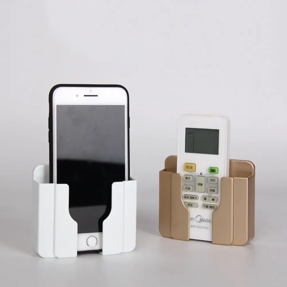 Hotel Durable Practical Adhesive Phone Charging Holder Wall Mount Stand Bracket