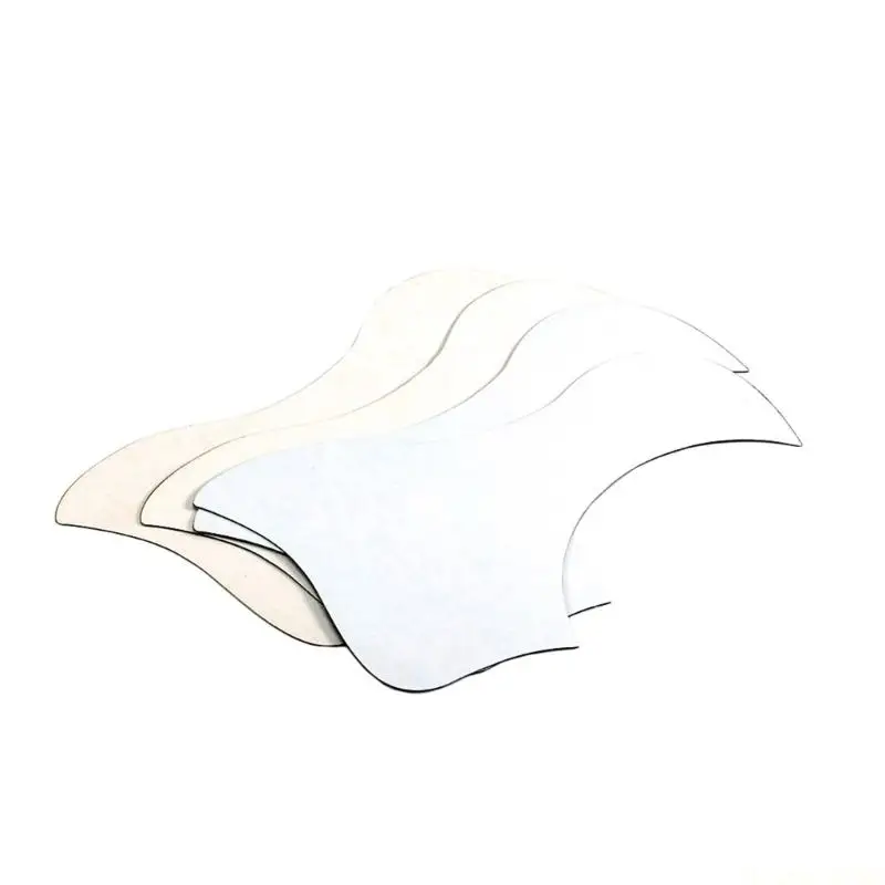 M5TC 4/8pcs Guitar Pickguard Thin Pickguard Adhesive Scratch Plate Easy to Install