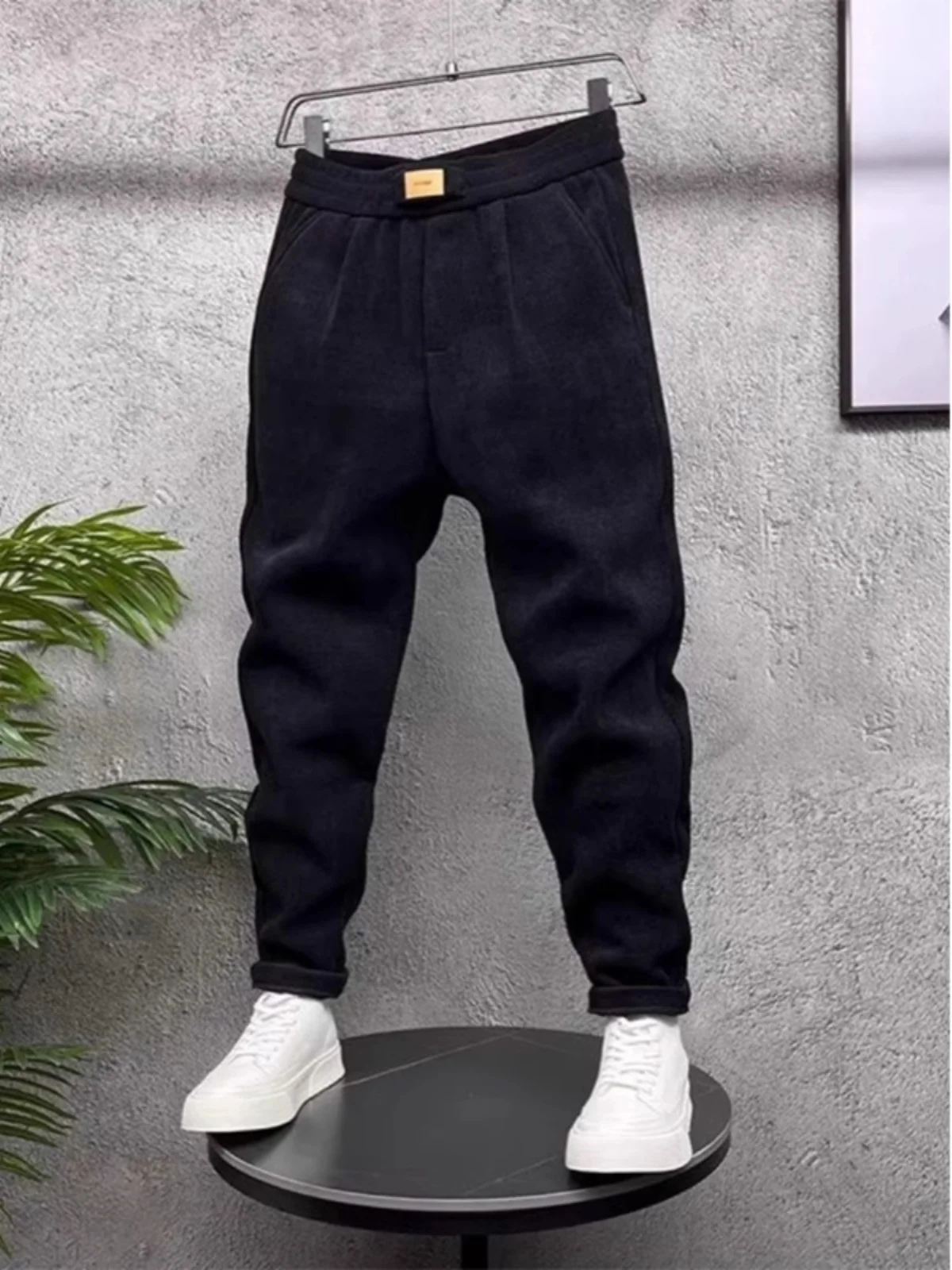 

Large Size 300 Pou Boao Fce Men's Casual Trousers Autumn Winter New Sle Vintage Corduroy Slim Fit Pants Trendy Youth ...