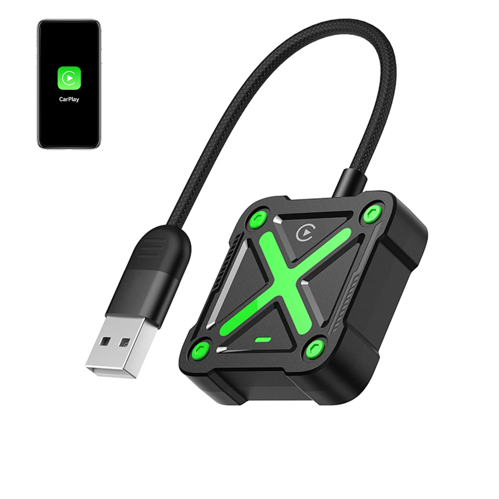 Wireless Dongle Carplay Adapter Auto Car Convert Wired to Wireless For Android Phone Plug and Play