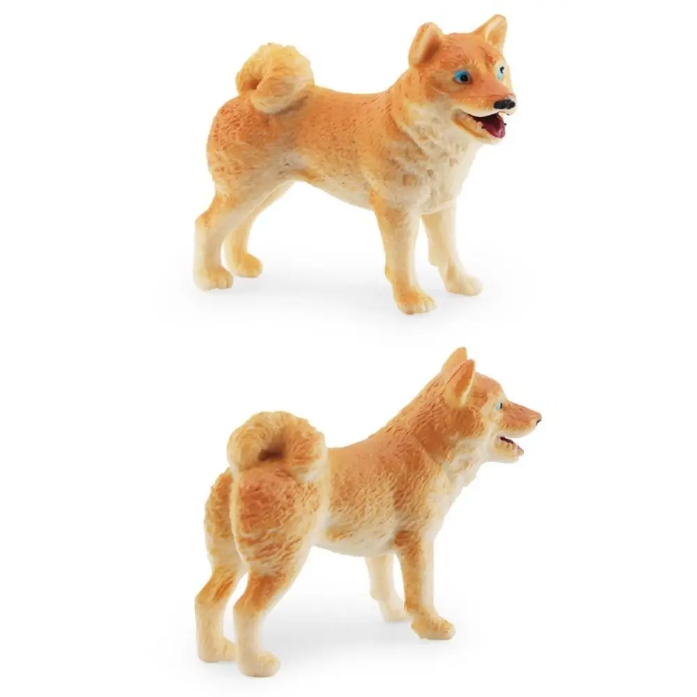Realistische Hond Dieren Model Golden Retriever Puppy Figuren Mini Hond Beeldjes Husky Handgeschilderde Hond Action Figure Collectie