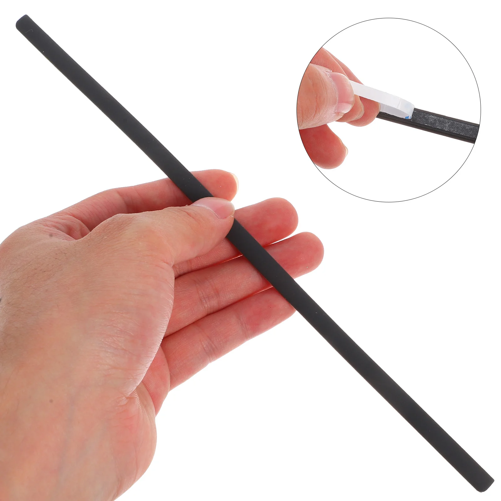 Bandes de pieds en caoutchouc pour boîtier inférieur d'ordinateur portable, 2 pièces, tampons de pare-chocs antidérapants durables, pieds adhésifs de remplacement en Silicone antidérapants
