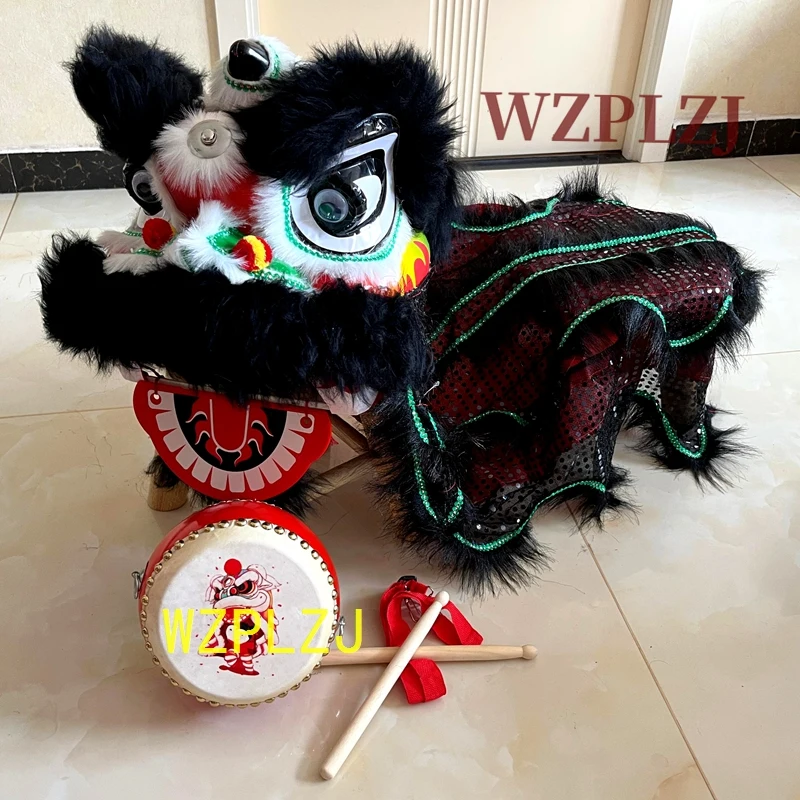 blink-12-pouces-tambour-de-danse-du-lion-2-5-ans-classique-enfant-mascotte-festival-drole-costume-dessin-anime-accessoires-jouer-defile-performance-noel