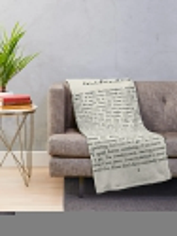 Enchanted Lyrics Throw Blanket Decoratives valentine gift ideas Sofa Throw Hair Personalized Gift Blankets