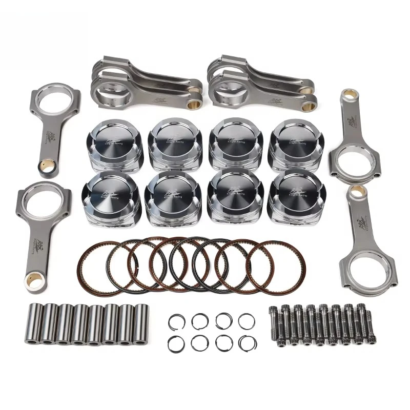 Complete Engine S63 Connecting Rods Pistons Kit Fit for  X5 M F85 E70 4.4L V8 S63B44 Parts
