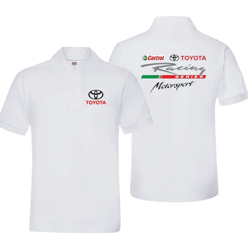 2025年トヨタTOYOTA半袖Tシャツカーポロシャツオーバーオールメンズ＆レディースワークウェアカースポーツクラブロゴ服