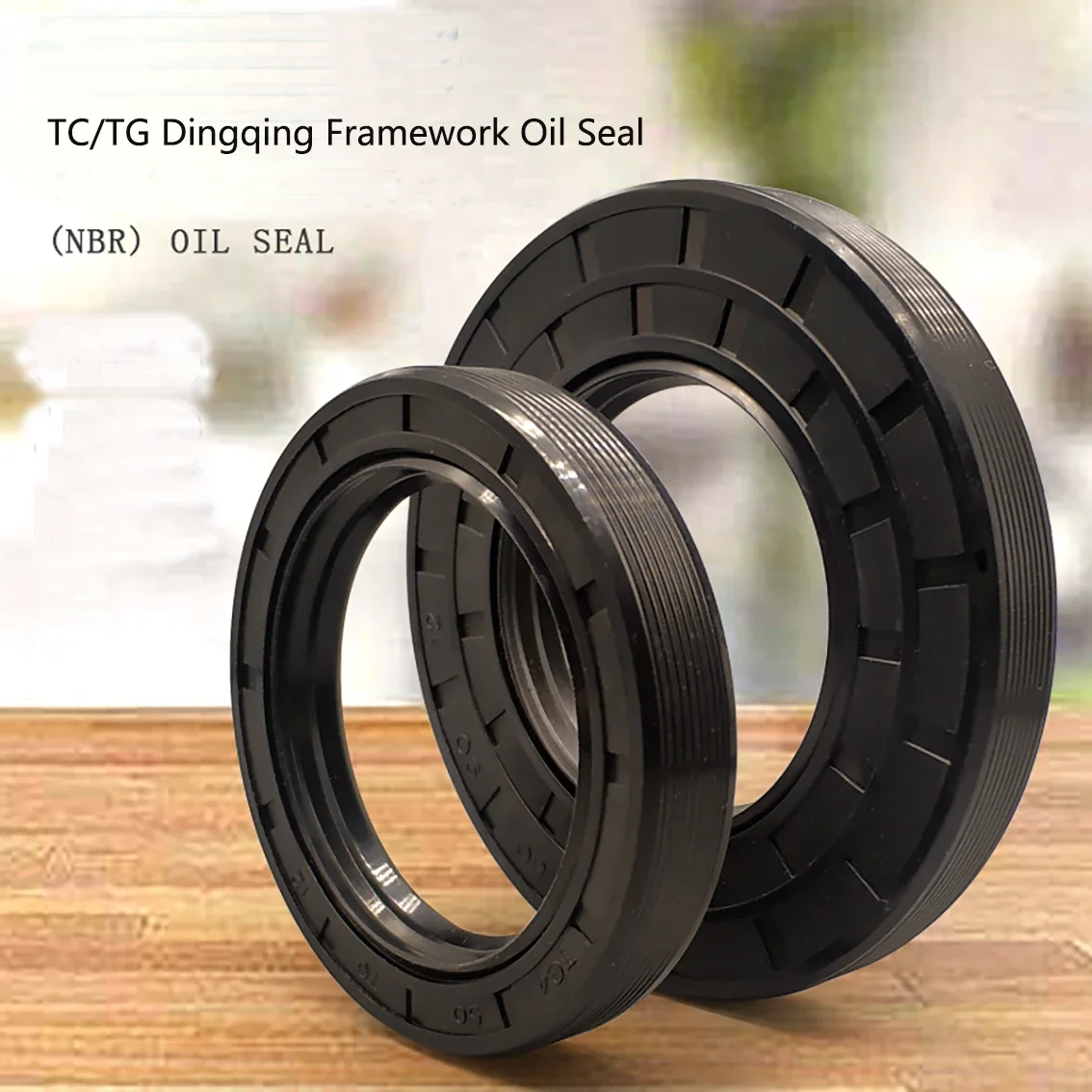1Pcs ID 80mm TC/TG4/FB Nitrile Rubber Skeleton Oil Seal NBR Oil Resistant-Waterproof Lip Seal Ring Height 8mm-13mm OD 95-150mm