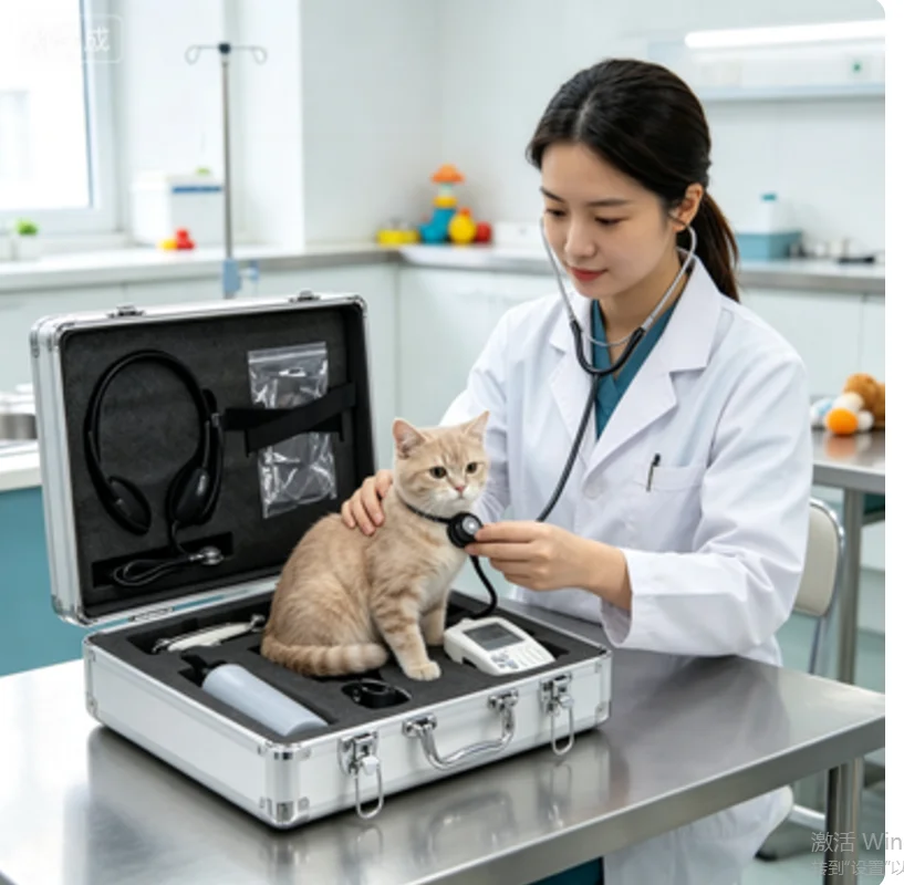 DBP-3000D Animal Blood Pressure Monitor Veterinary Vascular Doppler Sphygmomanometer Pet BP Measuring Instrument