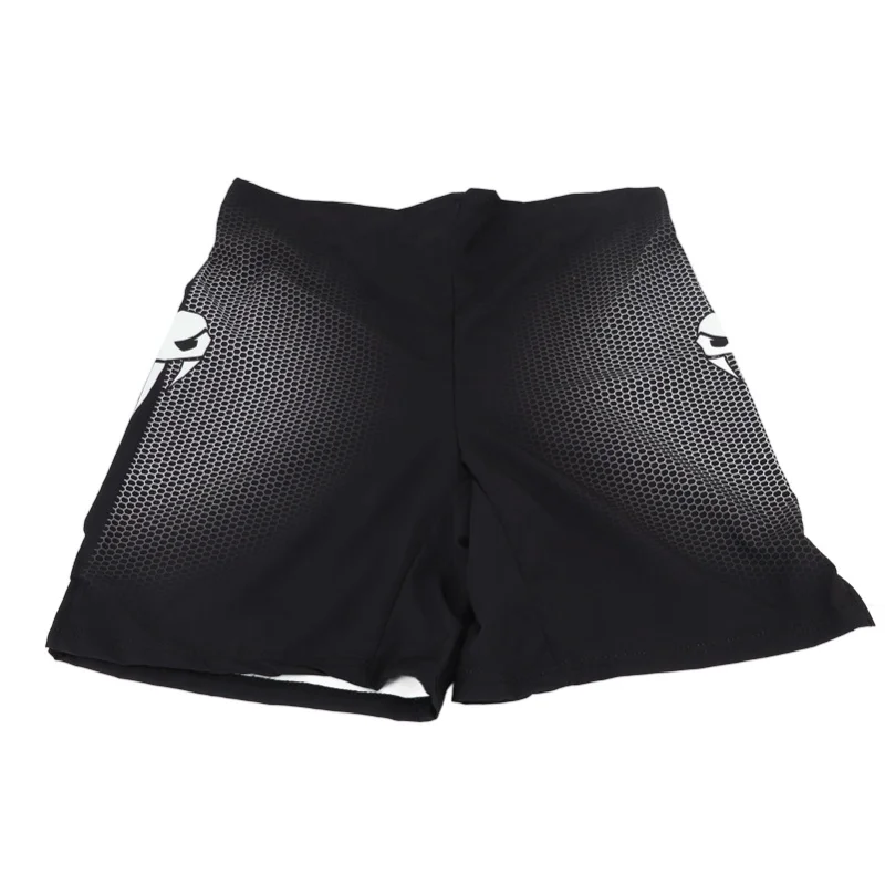 

Sport Shorts Men Lounge Straight Legged Slightly Elastic Mid Waist Shorts Printed Shorts For Boxing Hiking Black XL
