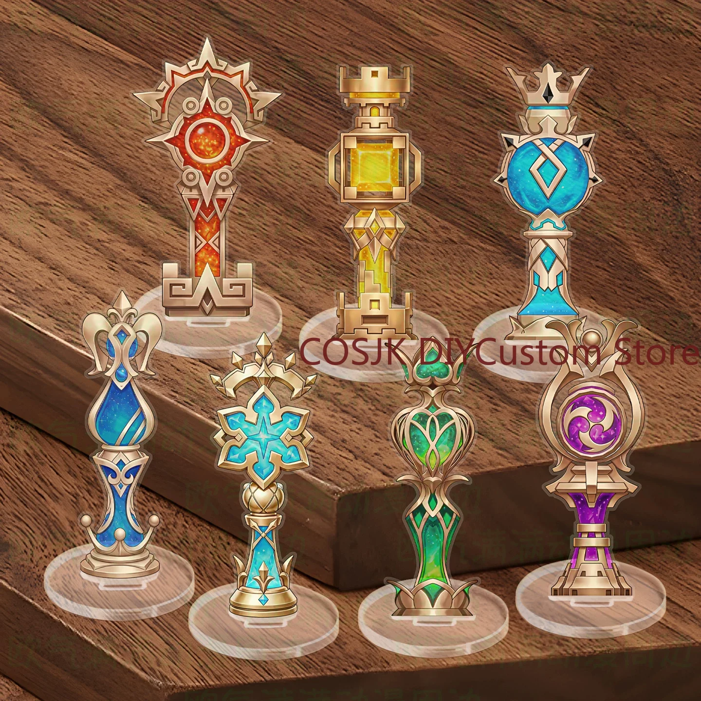 Anime Cosplay Ladies - Genshin Impact Cryo Gnosis Tsaritsa Anastasia