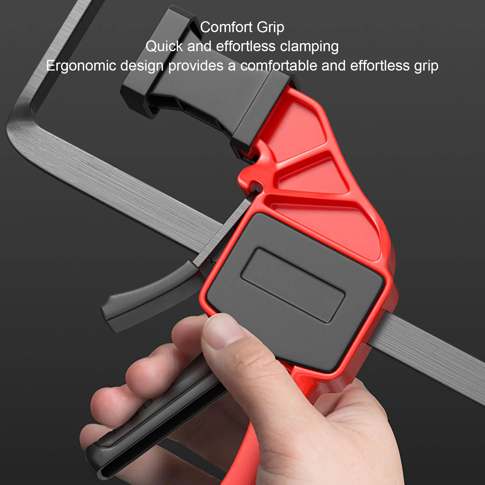 

Зажим для рельсовой пилы, совместимый с рельсами Makita, с усилием зажима 90 кг, многофункциональный зажим для деревообработки