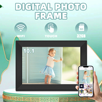 Uhale 10.1 Inch WiFi Digital Photo Frame Smart Touch Screen Digital Picture Frame 1280*800 32GB Storage Share Photos via App