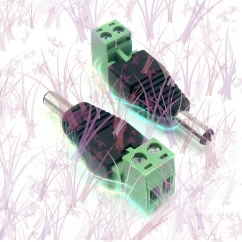 

1/2/5/10pcs DC Male Plug 5.5 x 2.1mmPower Connector Adapter Power Supply for CCTV Camera Accessories Security Led Strip Light C3
