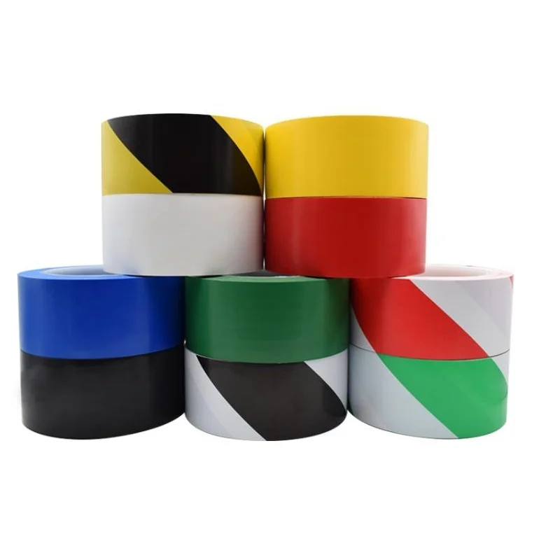 5cm Yellow Black Twill Corridor Door Factory Workshop Floor Safety Warning Self-adhesive Tape