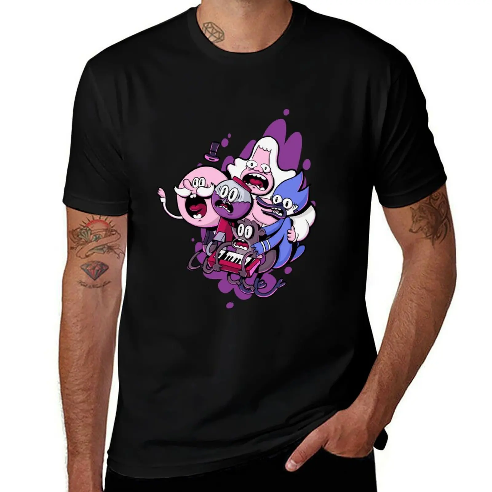 The Power T-Shirt Fashion Pattern Printed Tee Shirt T-Shirt