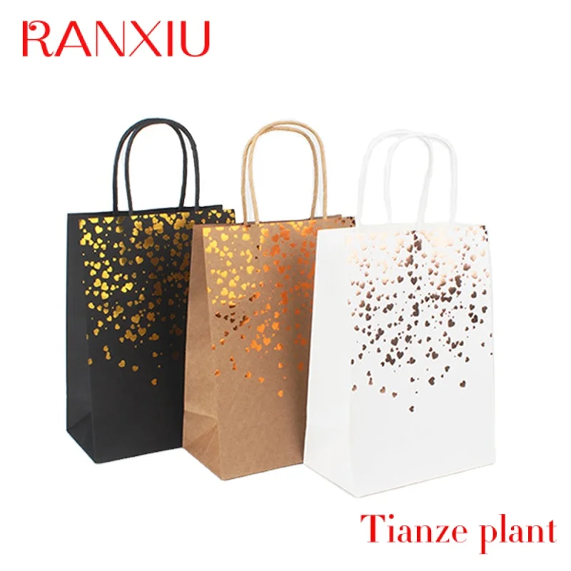 Custom Luxury Custom Paper Bag with Your Own Logo Gift Paper Bag Manufactures Custom Clothing Shopping Bags Kraft Paper Customiz