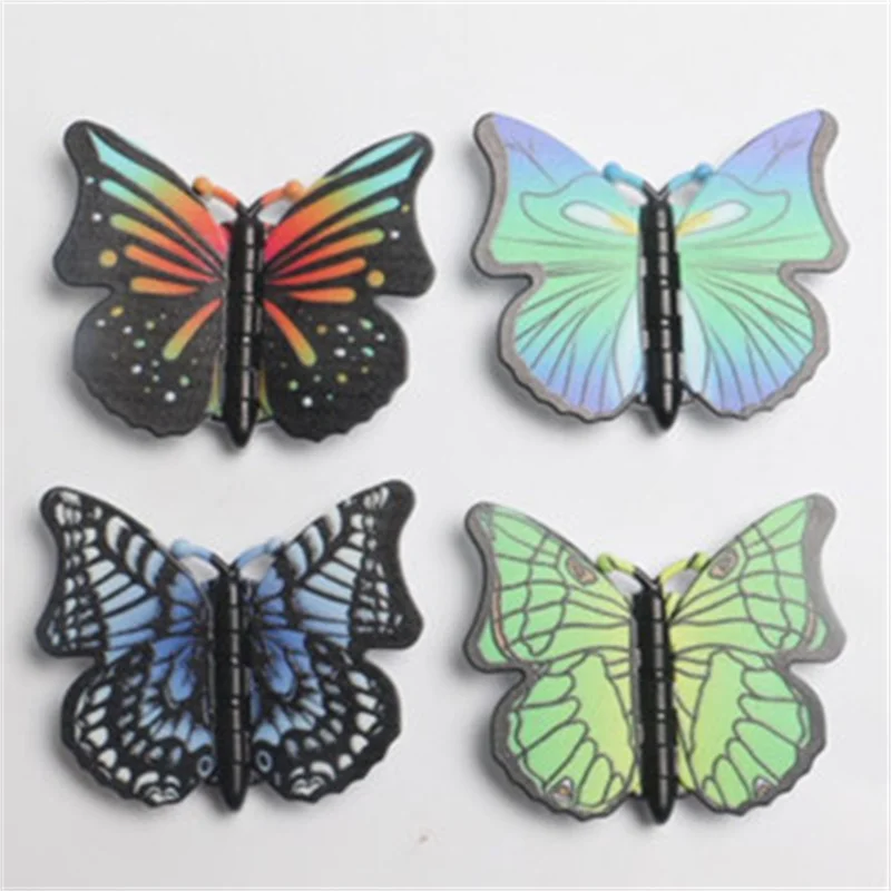 1 шт. Красочный Рисунок бабочка фотодержатель складной тянущийся кронштейн Сделай Сам вращающаяся фотография с наклейкой