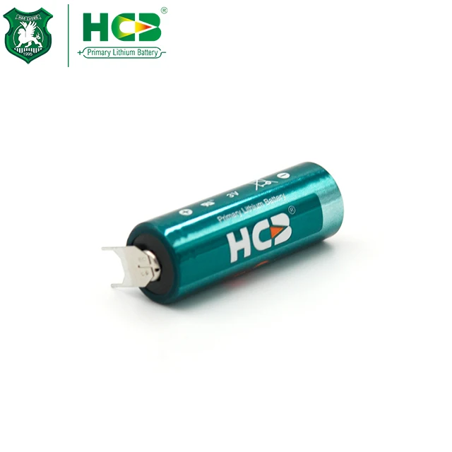 HCB CR17450 3.0V 2400mAh 4/5A Size Long Shelf Life Primary Battery for Smoke Sensor and Smart Water Meter view 4