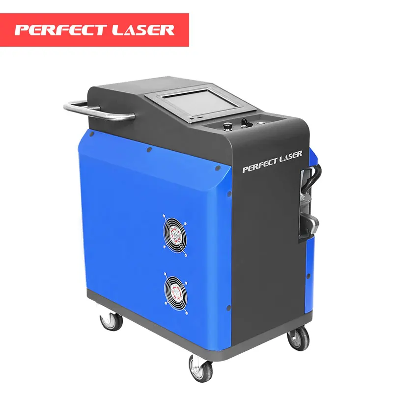 

Perfect Laser Portable Raycus 100w/200w Pulse Fiber Laser Cleaning Machine Rust, Paint, Oil Cleaning