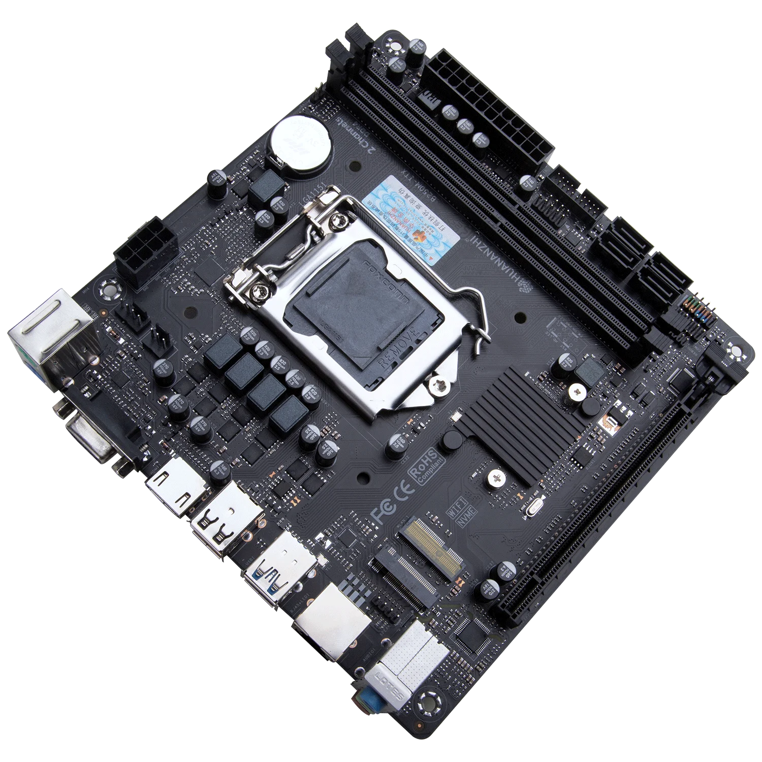 HUANANZHI B250M-ITX Motherboard B250 CHIP LGA1151 Support DDR4 2666/2400/2133MHz