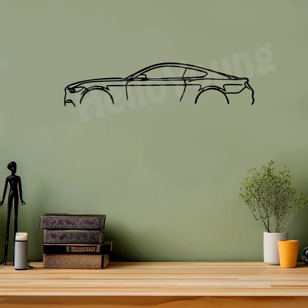 Sports Car Wall Decoration: Hot Border Metal Line with Premium Iron Ornaments