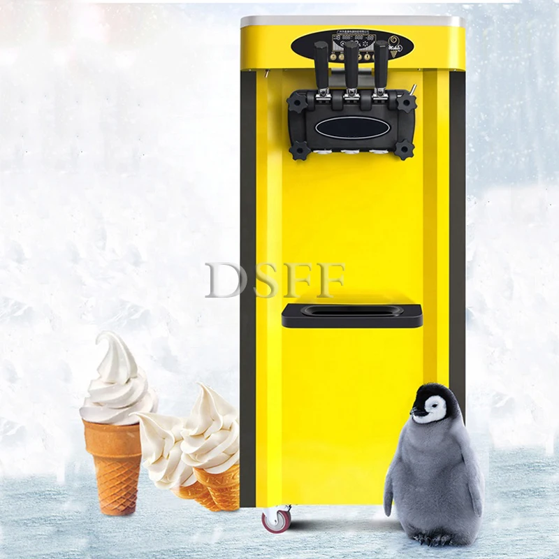 

Automatic Three Flavor Ice Cream Machine For Commercial Fruit Sundaes Sold In Pakistan