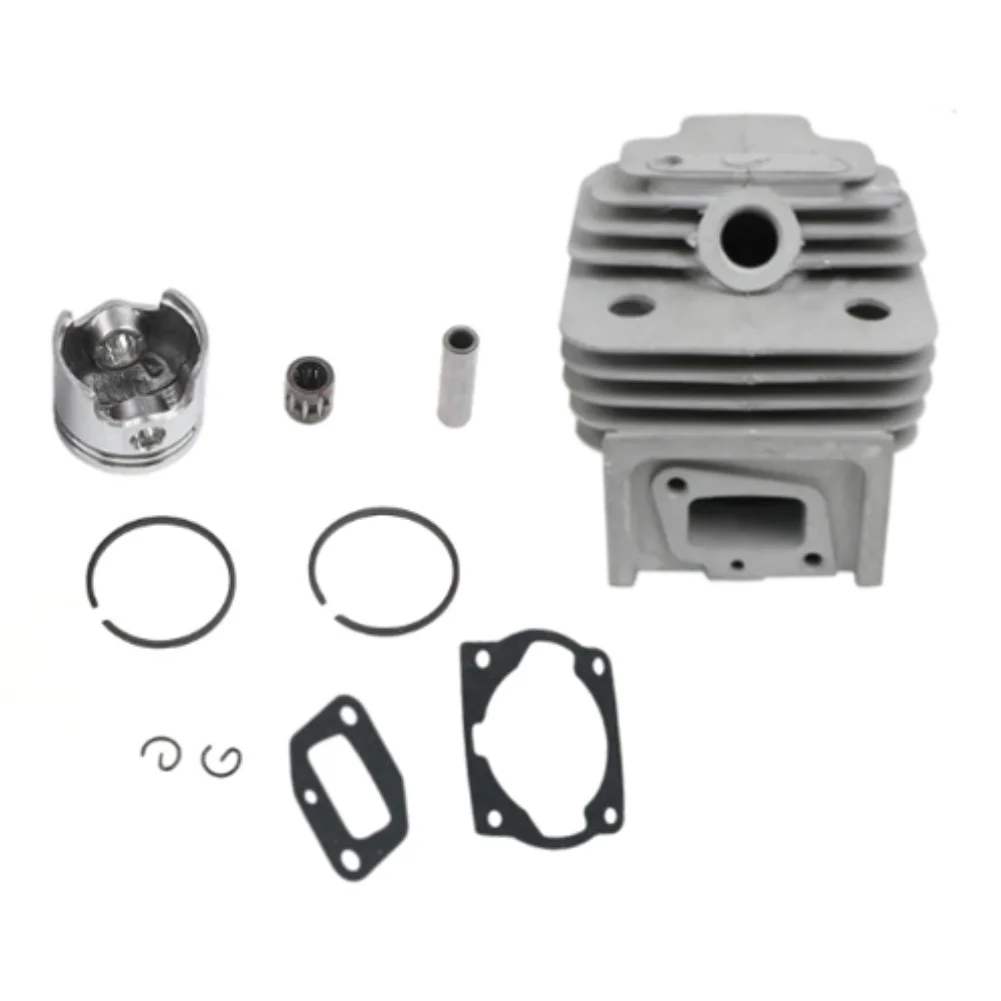 1Set 44mm Cylinder Kit For 52CC 44-5 Motor Brush Replacement Set Electric Brush Mower Kit Brush Cutter Part