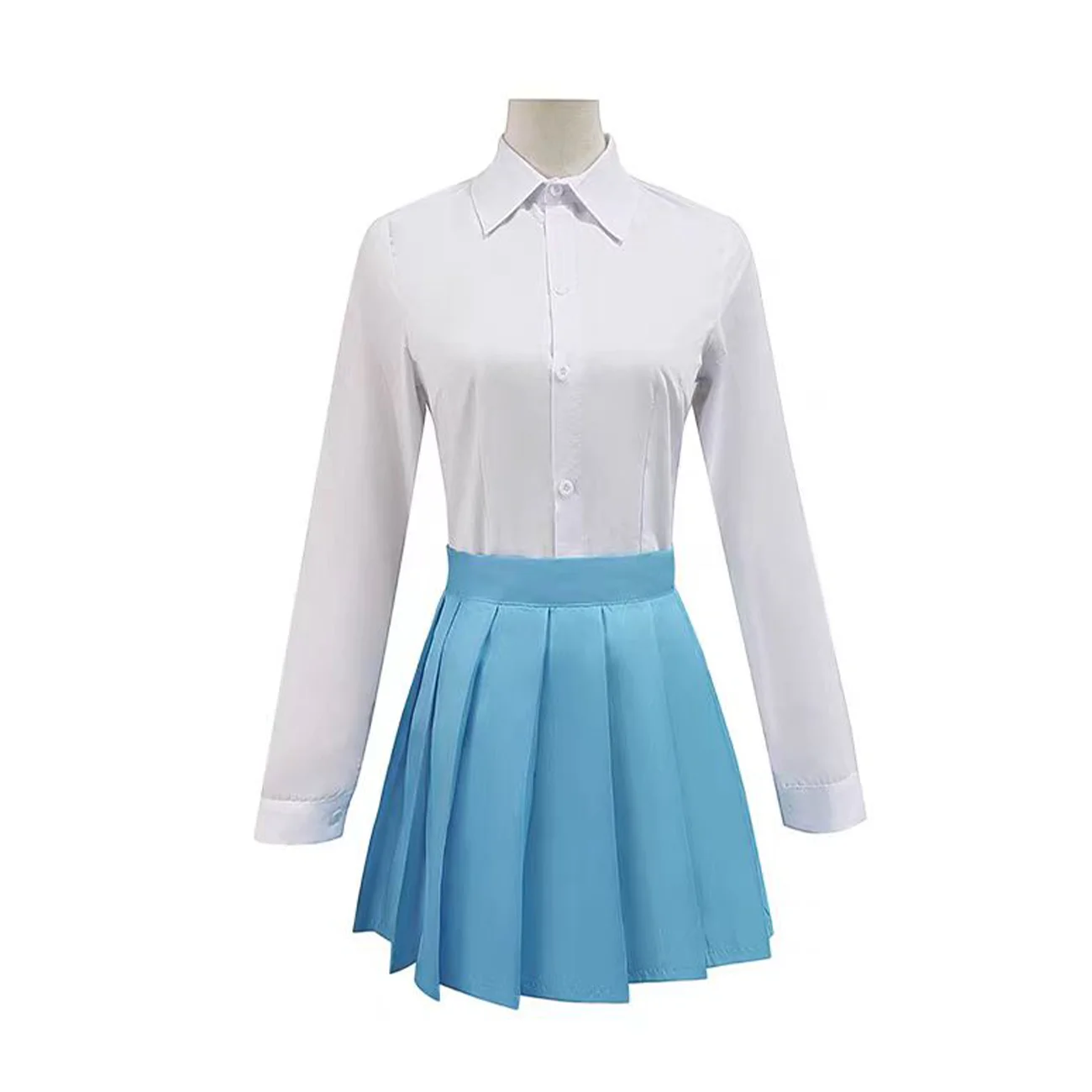 Hemixush Anime Skip and Loafer Cosplay Iwakura Mitsumi Costume Full Set Female School JK Uniform Party Suit