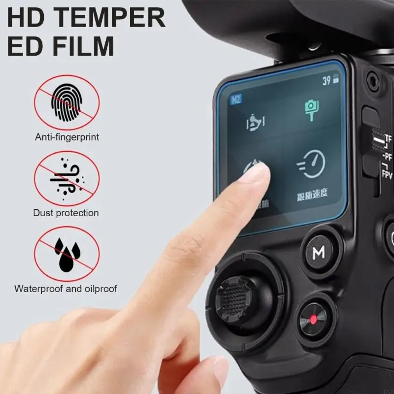 H37B Antifinger -Prints Tempered Glass Screen Film для линзы