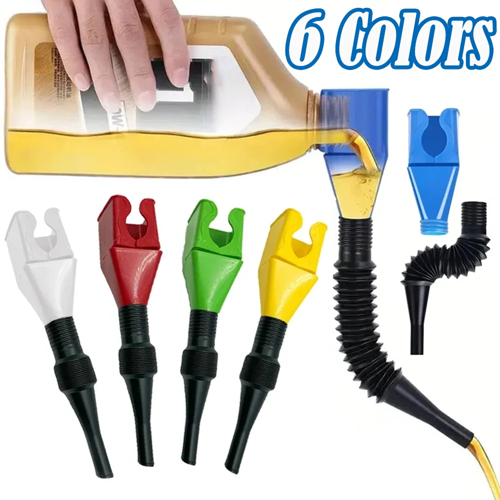 

Plastic Car Motorcycle Refueling Gasoline Engine Oil Funnel Filter Transfer Tool Oil Change Oil Funnel Accesorios Para Automóvil