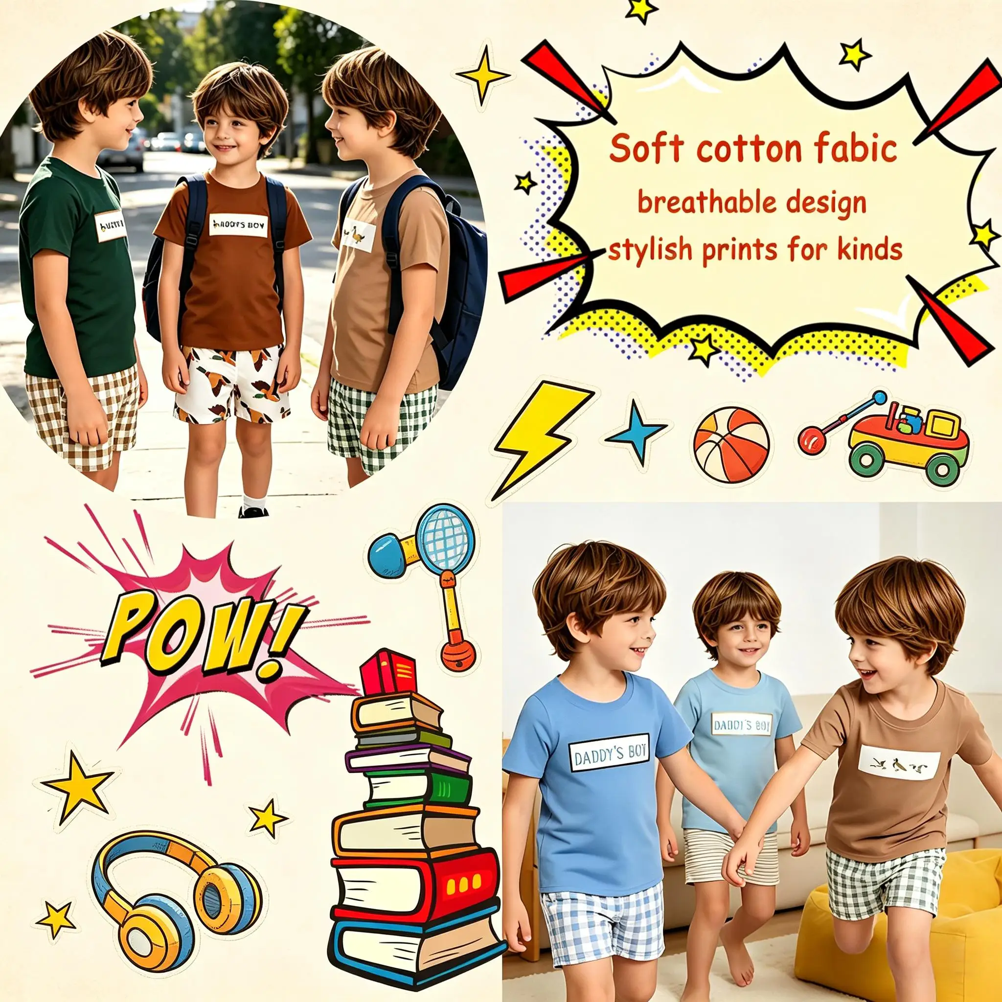DADDY'S BOY 2-Piece Short Sets | The Cutest Boys' Outfits This Season!