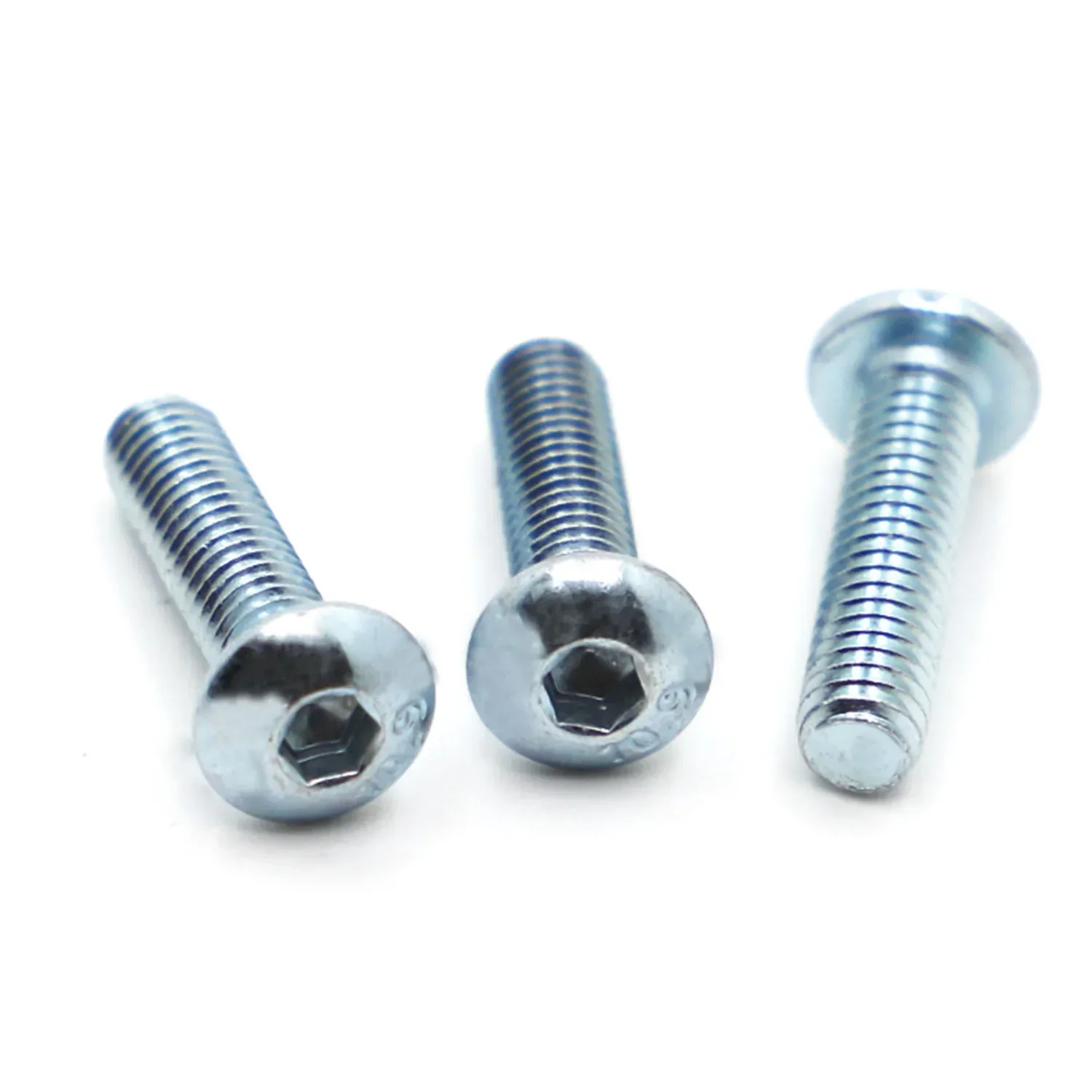 M3 M4 M5 M6 M8 M10 Class 10.9 Carbon Steel Allen Hex Socket Button Head Screws