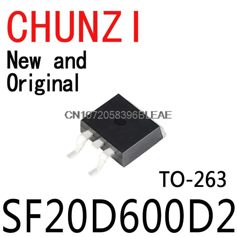 10PCS New and Original TO-263 600V 20A SF20D600D2 