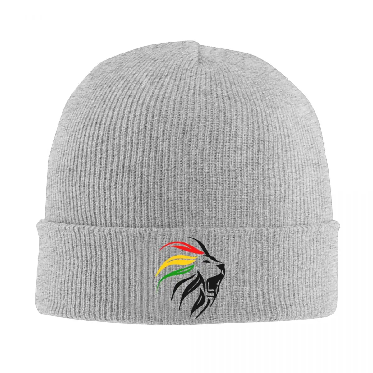 Cool Rasta Lion Of Judah Art Dreadlock Rastafari Knit Hat Beanie Autumn Winter Hats Warm Hip-hop Caps for Men Women